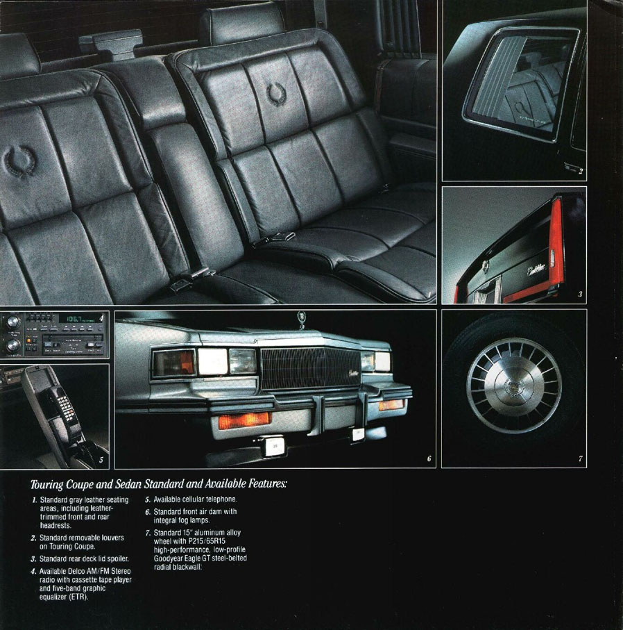1986 Cadillac Brochure Page 5
